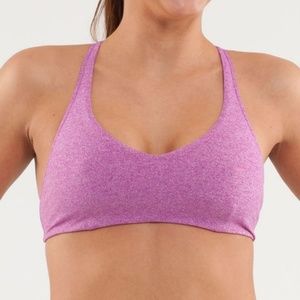 Lululemon Arise Bra Heathered Ultra Violet